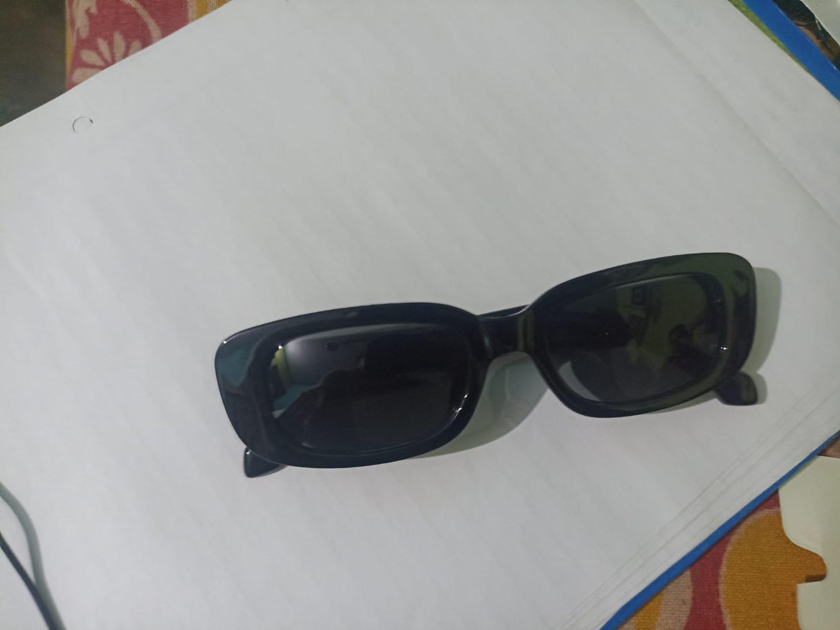 Unisex Rectangle Shape Sunglasses