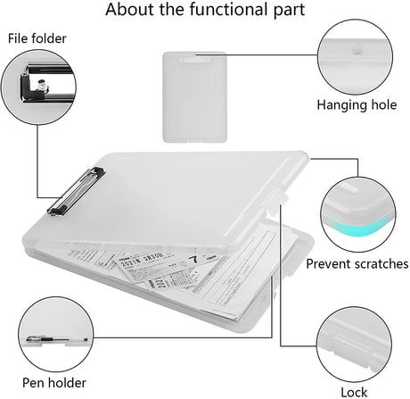 Clipboard Box File