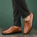 Knight Walkers Tan Loafers For Men