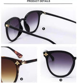 UV Protection Butterfly Sunglasses (60) (For Women, Violet)