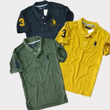 Polo Ralph Lauren Mens tshirts (multi color) ( pack of 3)